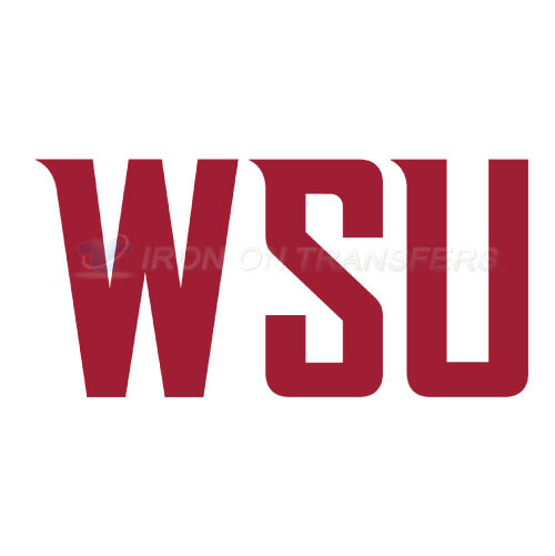 Washington State Cougars Logo T-shirts Iron On Transfers N6909